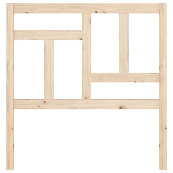 vidaXL Kopfteil 80,5x4x100 cm Massivholz Kiefer