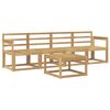 vidaXL Outdoor-Sofagarnitur 5 pcs Wei&szlig; 59 x 59 x 37 cm