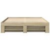 vidaXL Bettgestell ohne Matratze Sonoma-Eiche 160x200 cm Holzwerkstoff