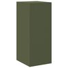 vidaXL Aktenschrank Olive Gr&uuml;n 44 x 50 x 106,5 cm Kaltgewalzter Stahl