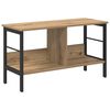 vidaXL B&uuml;cherregal 2 Ebenen 82 x 32 x 47 cm Holzwerkstoff