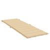 vidaXL Sonnenliegen-Auflage Melange Beige 186x58x4 cm Stoff