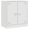 vidaXL Sideboard Wei&szlig; 67x39x73 cm Stahl