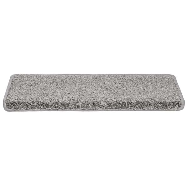 vidaXL Stufenmatten 30 Stk. 65x21x4 cm Grau Rechteckiger Rand