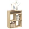 vidaXL B&uuml;cherregal Sonoma-Eiche 66x31x80 cm Holzwerkstoff