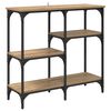 vidaXL Konsolentisch Artisan-Eiche 80 x 29 x 75 cm Holzwerkstoff