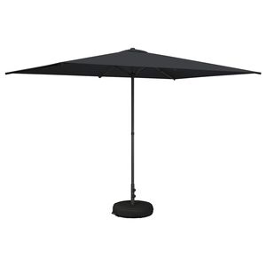 vidaXL Garten-Schirm mit Fu&szlig; 200 x 300 cm Polyester Rechtwinklig