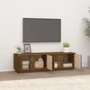 vidaXL TV-Schrank Honigbraun 140x40x40 cm Massivholz Kiefer