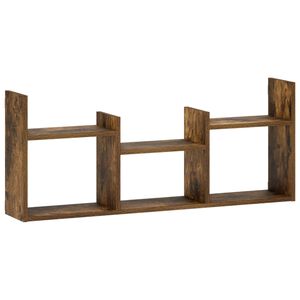 vidaXL Wandregal R&auml;uchereiche 97.5 x 17 x 40 cm Holzwerkstoff