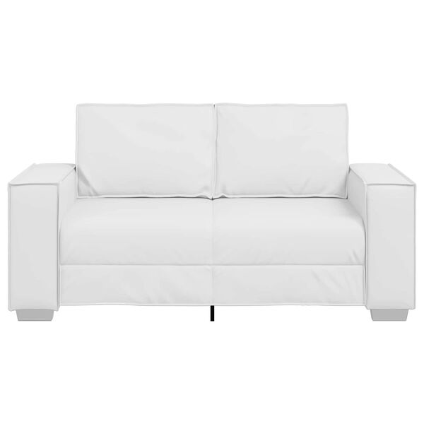 vidaXL Sofa Weiß 160 x 78 x 84 cm Stoff