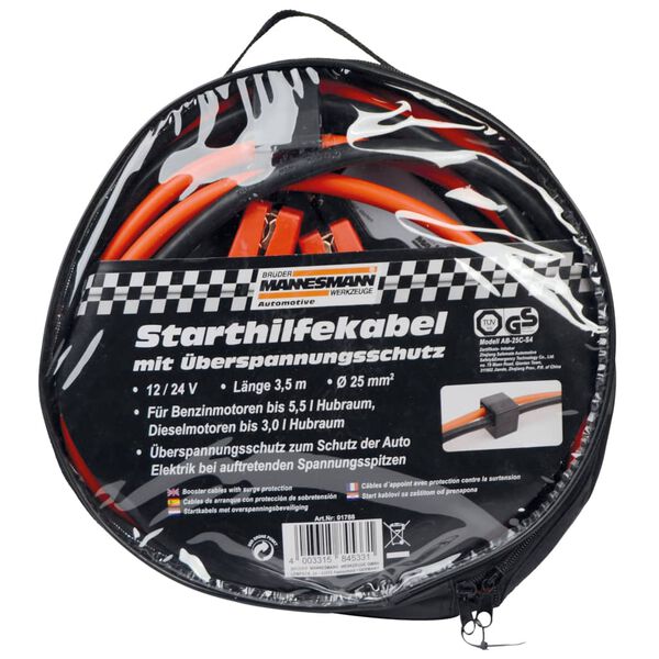 Br&uuml;der Mannesmann Starthilfekabel