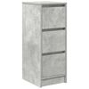 vidaXL Sideboard Betongrau 29,5x34x76 cm Holzwerkstoff