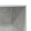 vidaXL Bücherregal/TV-Schrank Betongrau 36x30x114 cm Holzwerkstoff