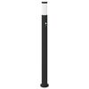 vidaXL Pollerleuchte mit Sensor 110 cm Edelstahl IP44