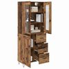 vidaXL Highboard Altholz 69,5 x 34 x 90 cm Holzwerkstoff