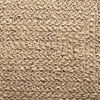 vidaXL Teppich ZIZUR Beige 120x170 cm Jute-Optik Indoor und Outdoor