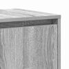 vidaXL Sideboard Graues Sonoma 135 x 41 x 75 cm Holzwerkstoff