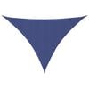 vidaXL Sonnensegel Blau 7x5x5 m 100% Polyester Oxford