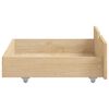 vidaXL Bettgestell mit 2 Schubladen Massivholz Kiefer 90x200 cm