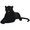 vidaXL Panther Kuscheltier Pl&uuml;sch Schwarz XXL