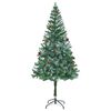 vidaXL K&uuml;nstlicher Weihnachtsbaum Gr&uuml;n 180 cm PVC und Stahl