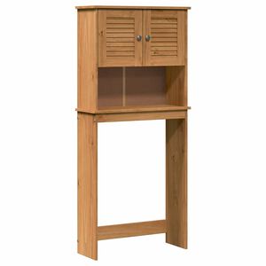 vidaXL Waschmaschinen-Schrank mit Regal VIGO Braun und Honigbraun