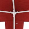 vidaXL Party-Zelt Rot 400 x 300 x 255 cm PE und Stahl