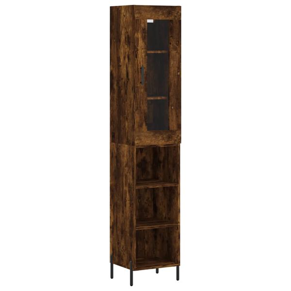 vidaXL Highboard R&auml;uchereiche 34,5x34x180 cm Holzwerkstoff