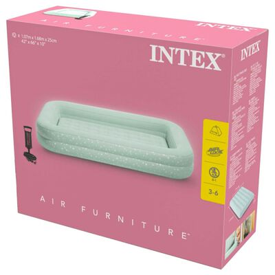 Intex Luftbett Kidz Travel Bed Set 107x168x25 cm 66810NP