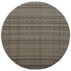 vidaXL Couchtisch f&uuml;r drau&szlig;en Grau &Oslash; 68 x 30 cm Poly-Rattan