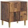 vidaXL Nachttisch Altholz 43 x 34,5 x 48 cm Holzwerkstoff