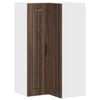 vidaXL K&uuml;chenschrank Braun Eichen-Optik 57 x 57 x 100 cm Holzwerkstoff