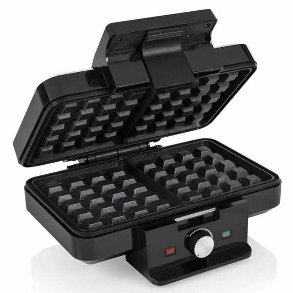 Tristar Waffeleisen 1000W 2 Waffeln Schwarz