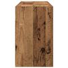 vidaXL Bad-Wandschrank Altholz-Optik 80x25x40 cm Holzwerkstoff