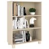 vidaXL Bücherschrank HAMAR Honigbraun 85x35x112 cm Massivholz Kiefer