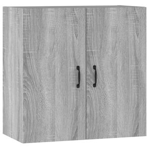 vidaXL Wandschrank Grau Sonoma 60x31x60 cm Holzwerkstoff