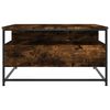 vidaXL Couchtisch R&auml;uchereiche 80x80x45 cm Holzwerkstoff