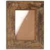 vidaXL Bilderrahmen 2 Stk. 23x28 cm Massives Altholz und Glas