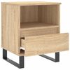 vidaXL Nachttisch Sonoma-Eiche 40x35x50 cm Holzwerkstoff