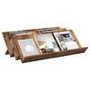 vidaXL Magazinregal mit Regal Altholz 90 x 53 x 28,5 cm Holzwerkstoff