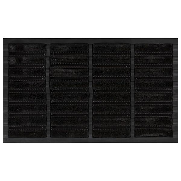 vidaXL Fu&szlig;matte Rechteckig 45x75 cm Gummi und Kokosfaser