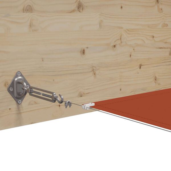 vidaXL Senkrechtmarkise Terrakotta 180x800 cm Oxford-Gewebe