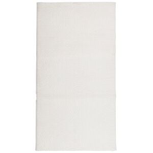 vidaXL Teppich IZA Kurzflor Skandinavischer Look Creme 80x150 cm