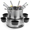 Princess Fondue-Familien-Set 800 W Edelstahl Grau