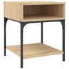 vidaXL Nachttisch Sonoma-Eiche 40x41x50 cm Holzwerkstoff