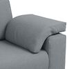 vidaXL Sofa Hellgrau 219 x 77 x 82 cm Stoff
