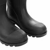 vidaXL Gummistiefel mit Herausnehmbarem Innenfutter Schwarz Gr. 46 PVC