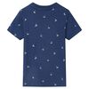 Kinder-T-Shirt Dunkelblau 128