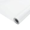 vidaXL Fensterfolien 5 Stk. Statisch Matt Wei&szlig; PVC