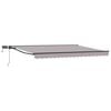 vidaXL Manueller Markisenrahmen mit LEDs 4,5 x 3,5 m